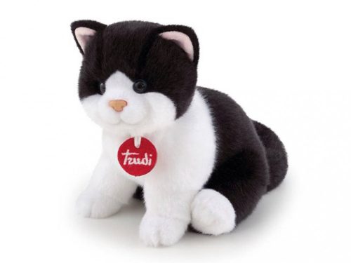 Trudi Kitten Brad black/white - Cica fekete/fehér 16cm