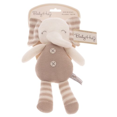 Baby Hug - Kötött elefánt - 35 cm