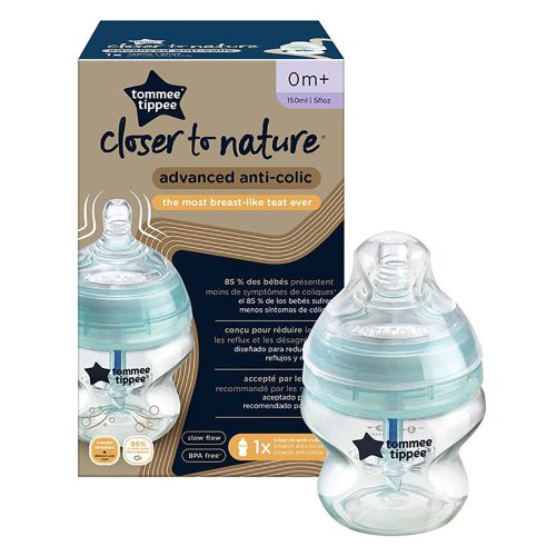 Tommee Tippee cumisüveg Advanced anti colic 150ml türkiz