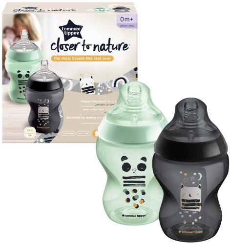 Tommee Tippee cumisüveg Natural Start 2x260 ml fiú