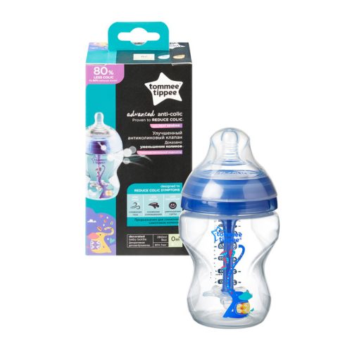 Tommee Tippee cumisüveg Advanced anti colic 260 ml kék