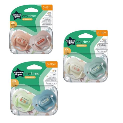 Tommee Tippee játszócumi CTN Anytime 2 db 6-18 hó