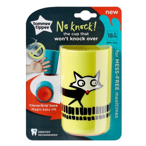 Tommee Tippee pohár - No Knock felboríthatatlan 300 ml unisex sárga