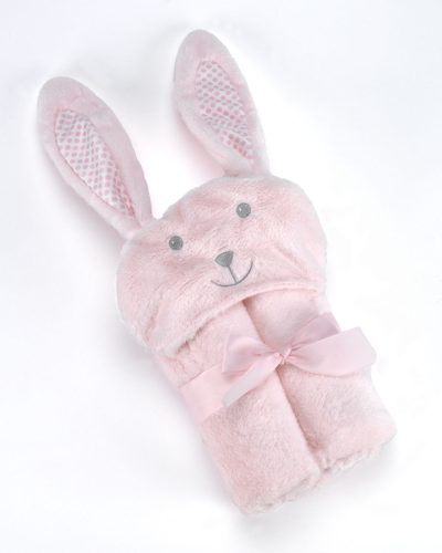 Mora POMPON RABBIT P88 pléd 75*95  04-pink - dobozos