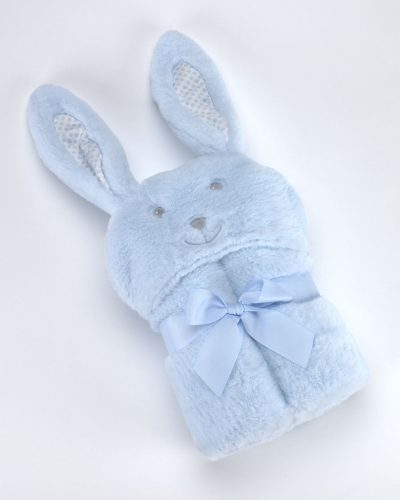 Mora POMPON RABBIT P88 pléd 75*95  05-blue - dobozos