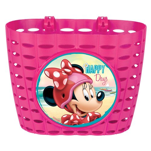 Disney Bicikli kosár - Pink - Minnie egér