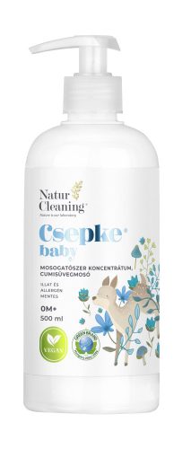 Csepke Baby mosogatószer és cumisüvegmosó - 500ml pumpás