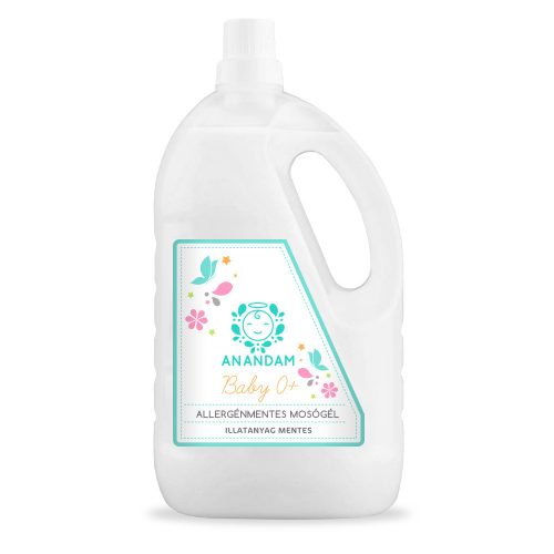 Anandam Baby Allergénmentes mosógél - illatmentes - 3L