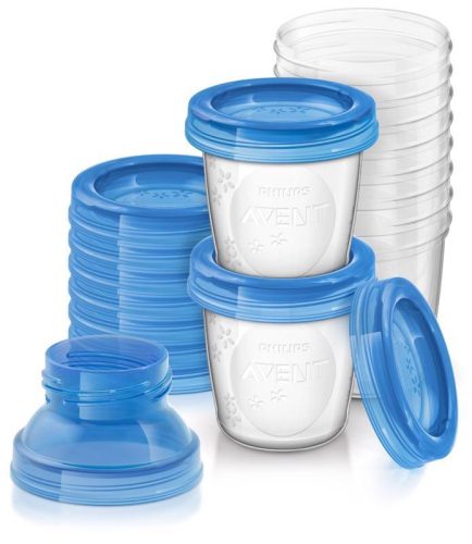 Philips AVENT SCF618/10 VIA anyatejtároló rendszer - 10 db ÚJ