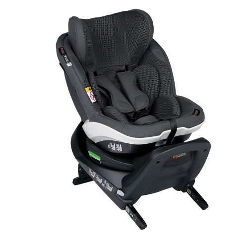 BeSafe gyerekülés iZi Turn M i-Size ISOfix 61-105 cm Anthracite Mesh