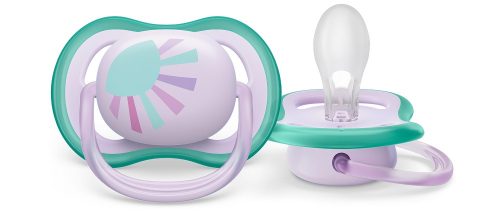 Philips AVENT SCF086/04 Játszócumi Ultra air Mintás 0-6hó napocska, 1 db